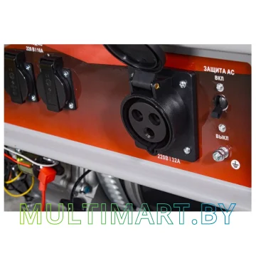 Бензиновый генератор Ресанта БГ 6500 Э картинка 3